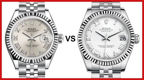 rolex datejust 31 vs 28